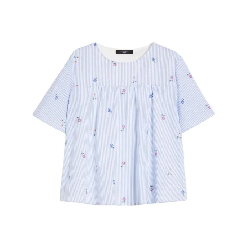 WEEKEND MaxMara T Shirt Women's Blue-0