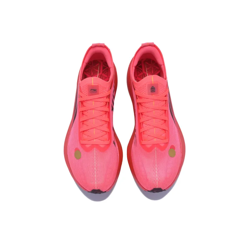 LINING Flyco 5 ELITE Running Shoes Unisex Low Top Fluorescent Begonia Red-3