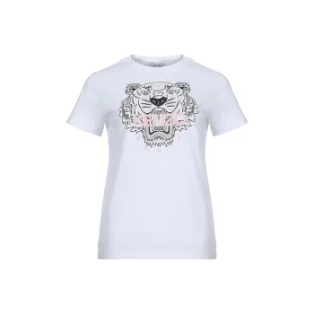 KENZO Classic Tiger Head T Shirts Women's White