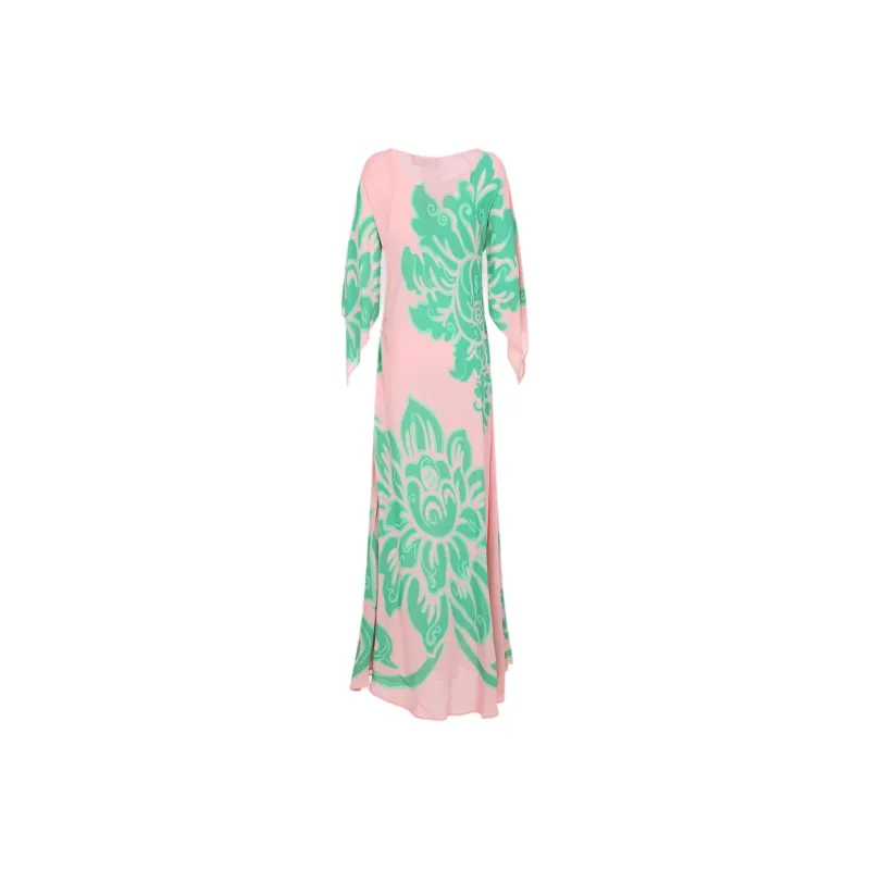 ETRO Floral Printed Flared Hem Dress-1