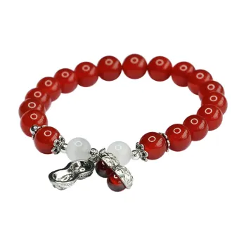 The Years Are Quiet Agate Bracelets Unisex