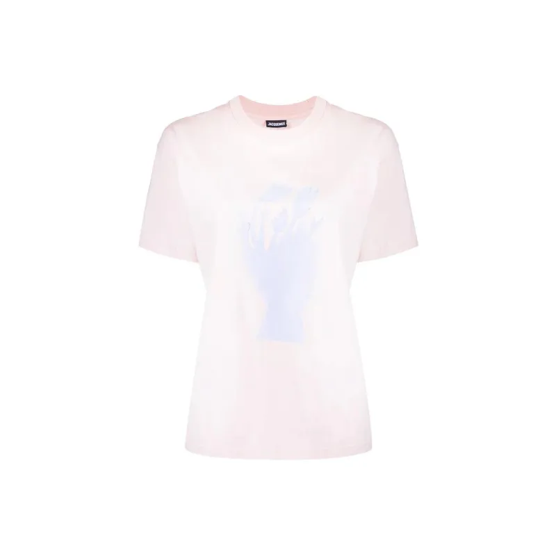 Jacquemus T-Shirts Women's Pink-0