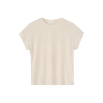Hacikis T-Shirt Women's Glutinous White