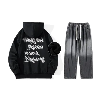 FREO3N Sweatshirt Sets Unisex