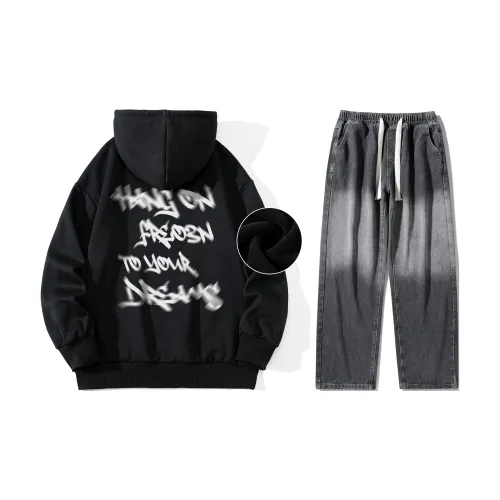 FREO3N Sweatshirt Sets Unisex