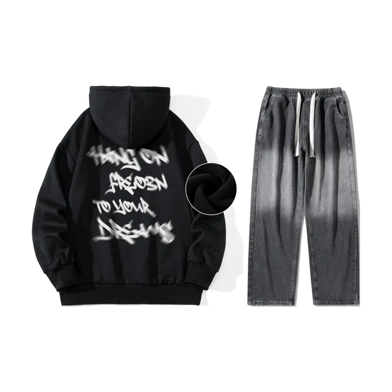 FREO3N Sweatshirt Sets Unisex-0