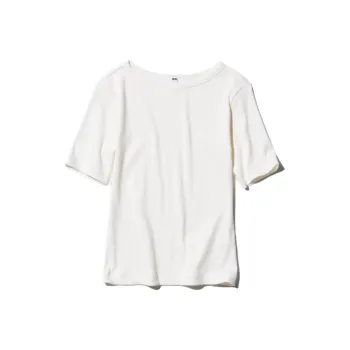 UNIQLO T Shirts Women's Ivory
