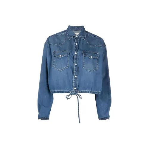 Polo Ralph Lauren Crop Tops Women's Blue