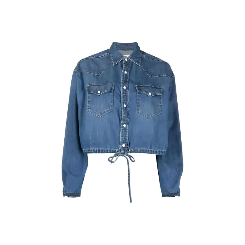 Polo Ralph Lauren Crop Tops Women's Blue-0