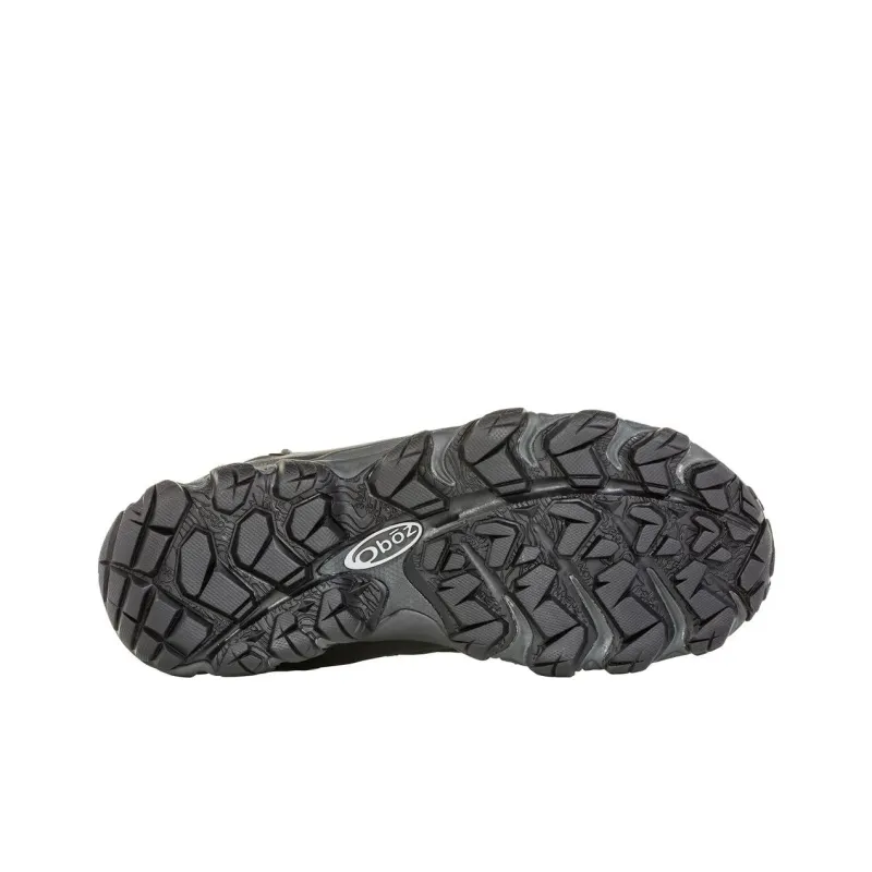 Oboz Anti Slip Wear Resistant High Top Hiking Shoes Women's Black-5