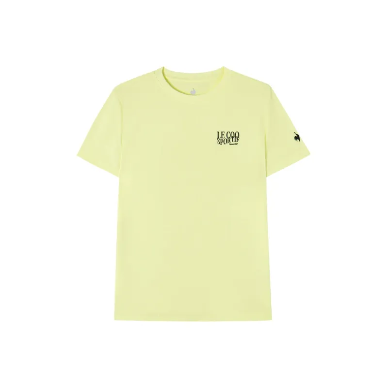 Le Coq Sportif Set in Sleeve T Shirt Women's-6
