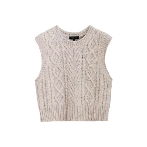 RAG&BONE Tank Tops Women's Light Gray