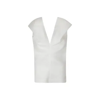 KHAITE Ami V Neck Top