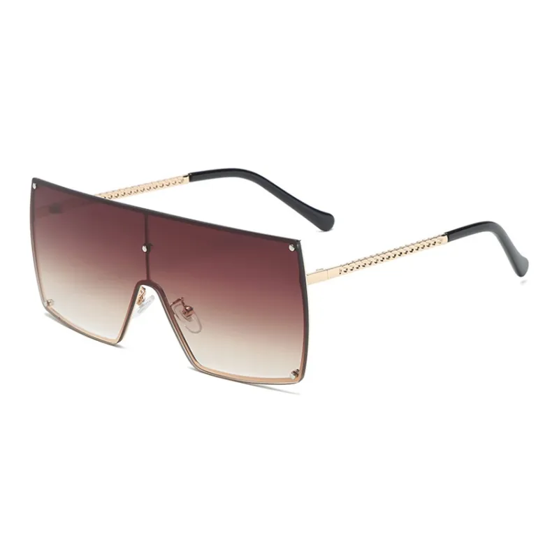 NOME Metal Square Sunglasses Unisex-4