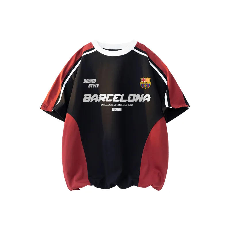 FCB ARCELONA T Shirts Unisex-3