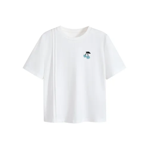 KUOSE T Shirts Women's White