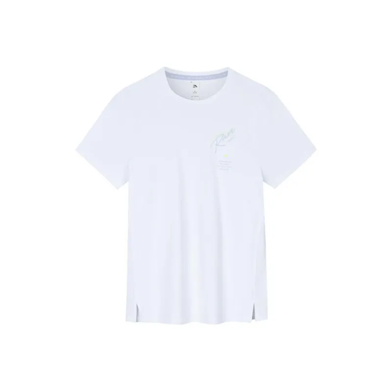 Anta Running Collection T Shirt Women's Pure White-0