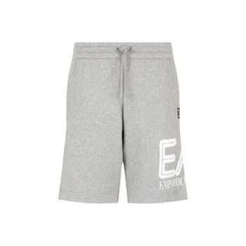 EMPORIO ARMANI EA7 SS24 Casual Shorts Men's Gray