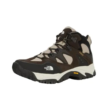 THE NORTH FACE Sierra Cushioning Slip Resistant Mid Top Hiking Shoes Men's Brown