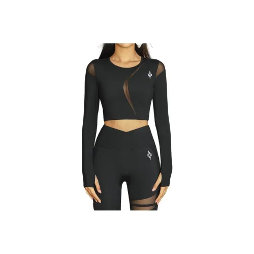 GIDI BOHO T-Shirts Women's Starry Black