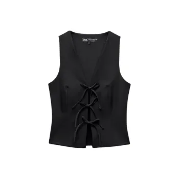 ZARA Trf Tank Top Women's Black