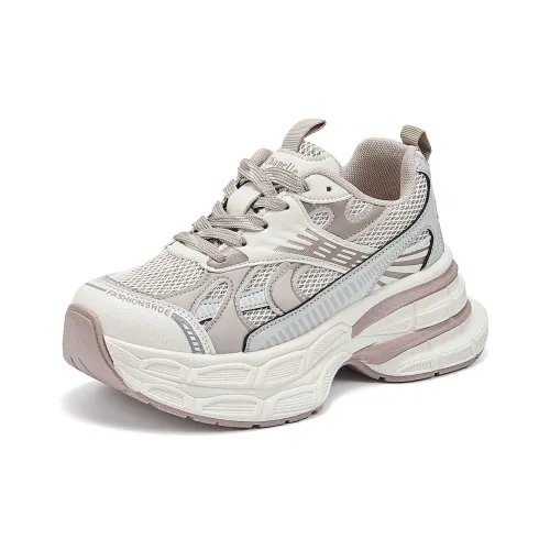 La Chapelle Low Top Chunky Sneakers Women's Pink