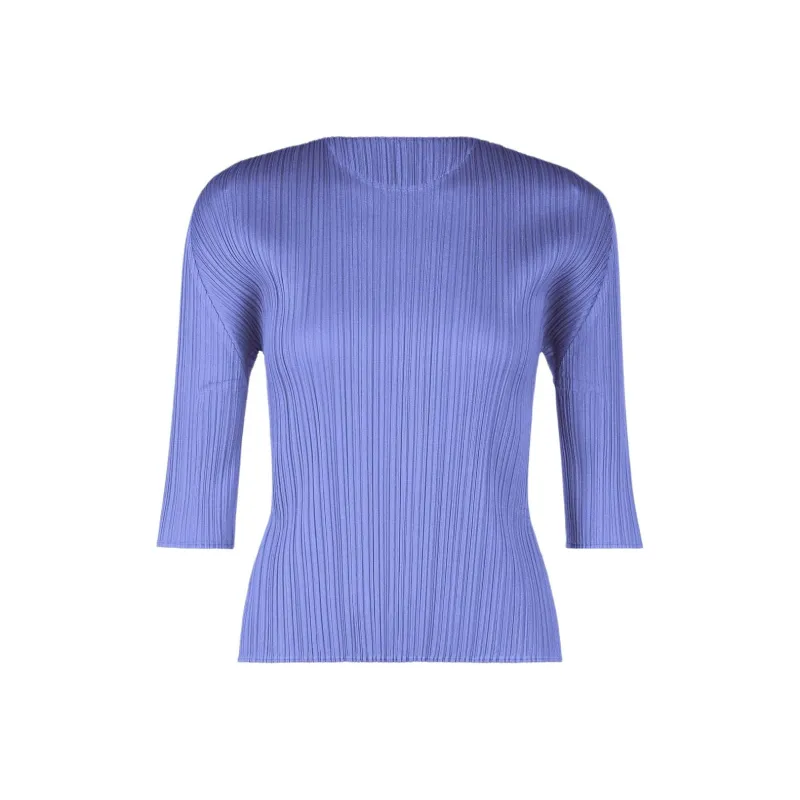PLEATS PLEASE ISSEY MIYAKE T Shirt Women's Purple-0