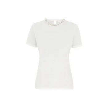 Zimmermann Illuminate Embellished T Shirt