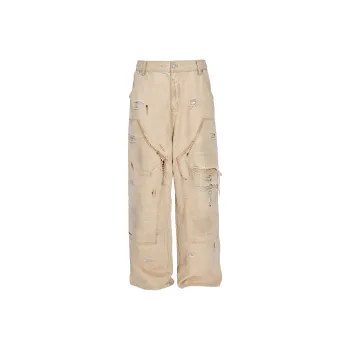 STEEPC Casual Pants Unisex Khaki