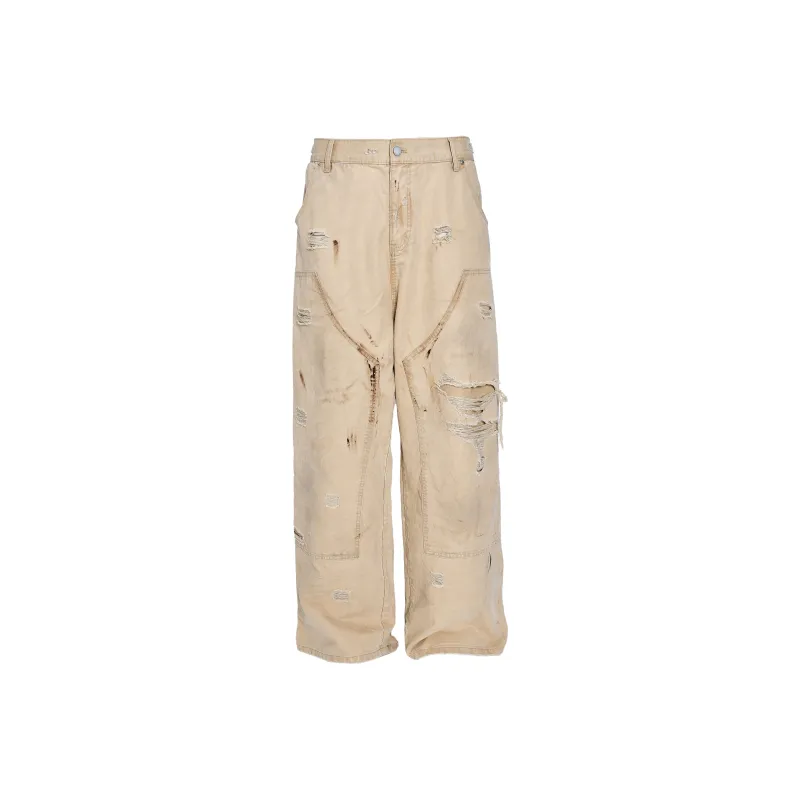 STEEPC Casual Pants Unisex Khaki-0