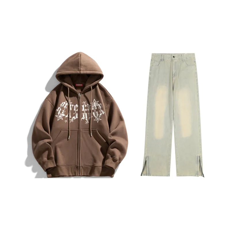 REXSHION Sweatshirt Sets Unisex-16