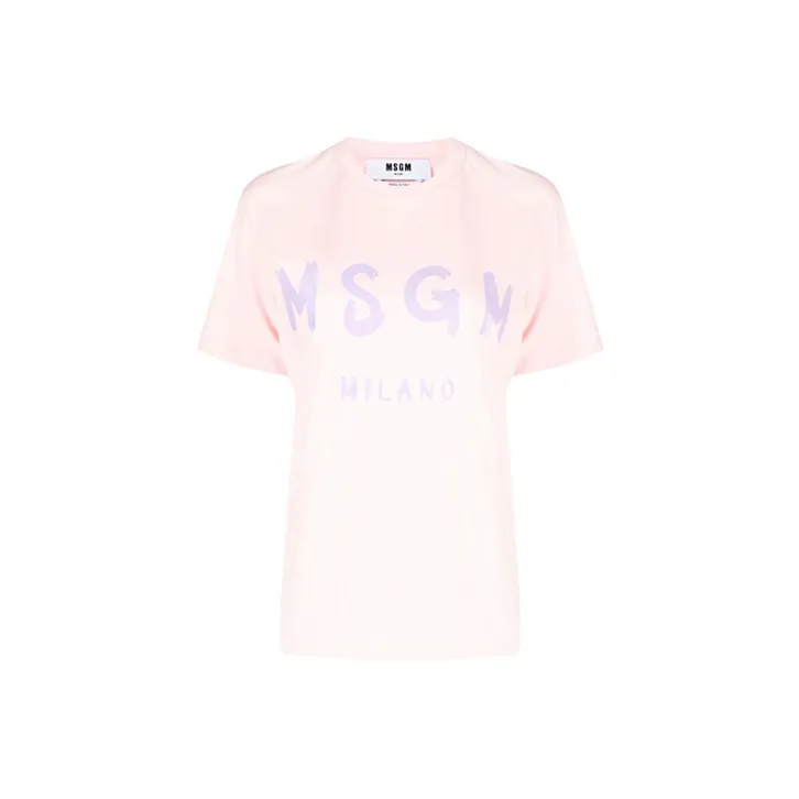 MSGM T Shirts Women's Pink-0