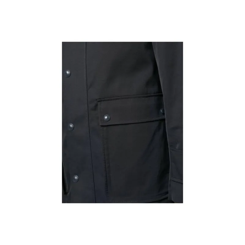 THOM BROWNE Hooded Cropped Sleeved Parka-4