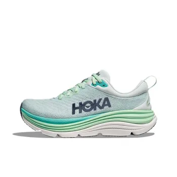 HOKA ONE ONE Gaviota 5 Cushioning, Wear Resistant Low Top Running Shoes Women's Fresh Green