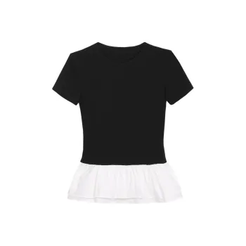 AHDO Regular T Shirt Women's Black
