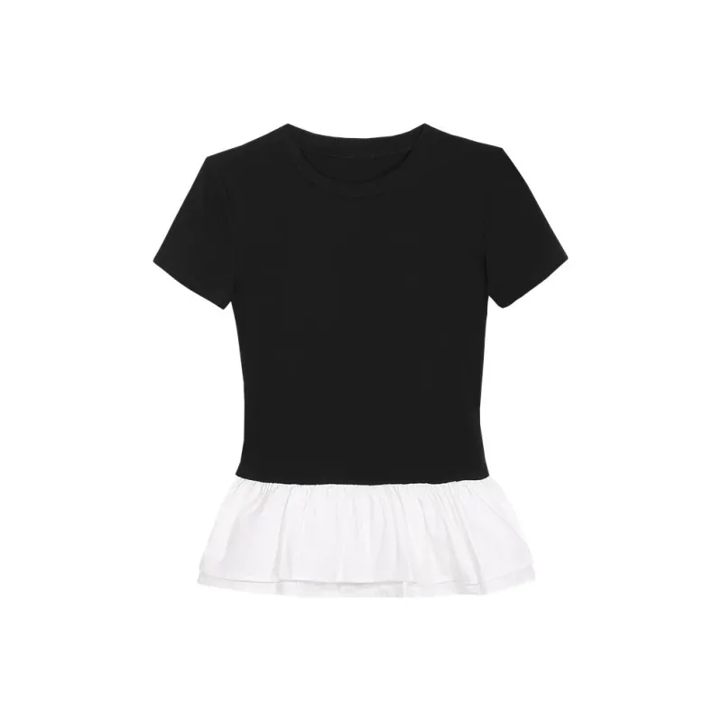 AHDO Regular T Shirt Women's Black-0