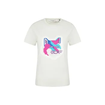 Maison Kitsune T Shirts Women's Light Green