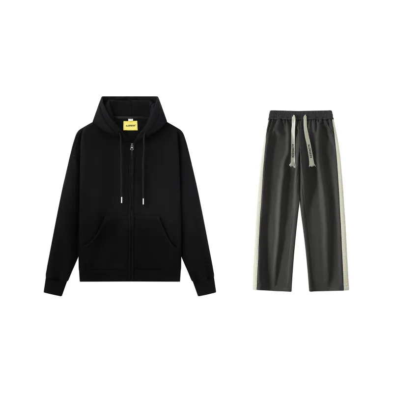 ALORGEEK Sweatshirt Sets Unisex-3