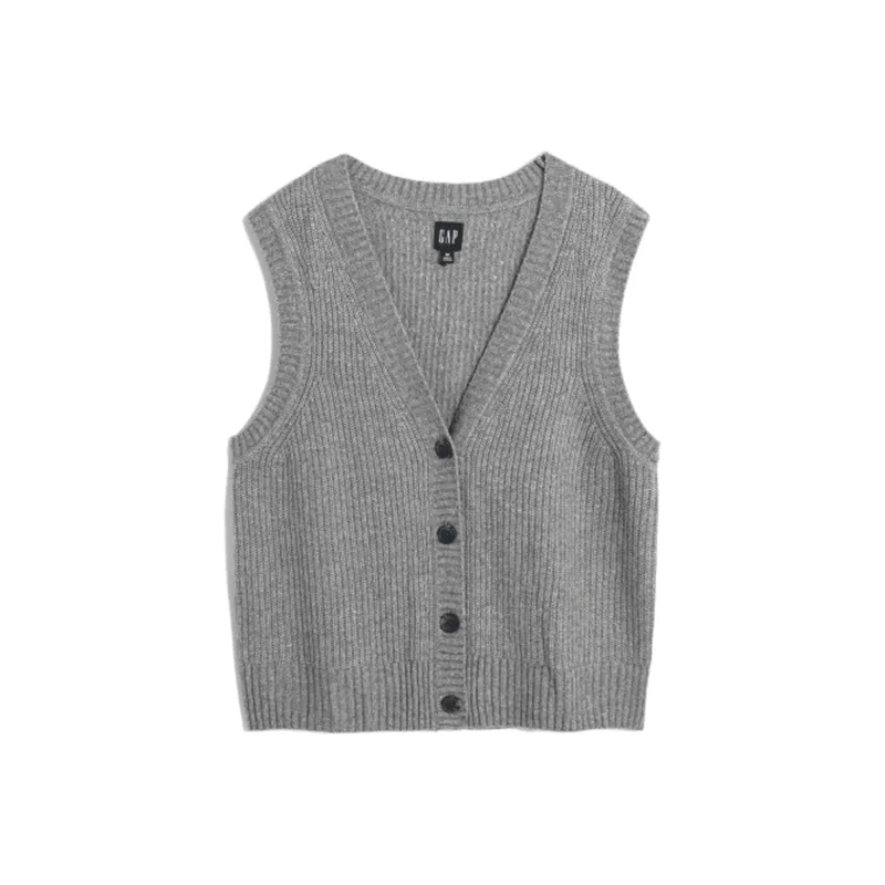 GAP Spring Tank Tops Women's Gray-0