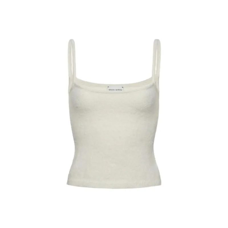 Magda Butrym Square Neck Knitted Tank Top-0