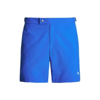 Polo Ralph Lauren SS25 Beach Shorts Men's Vintage Blue