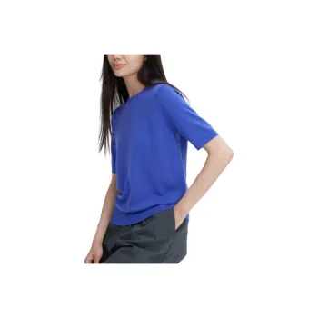UNIQLO T-Shirts Women's Sea Blue