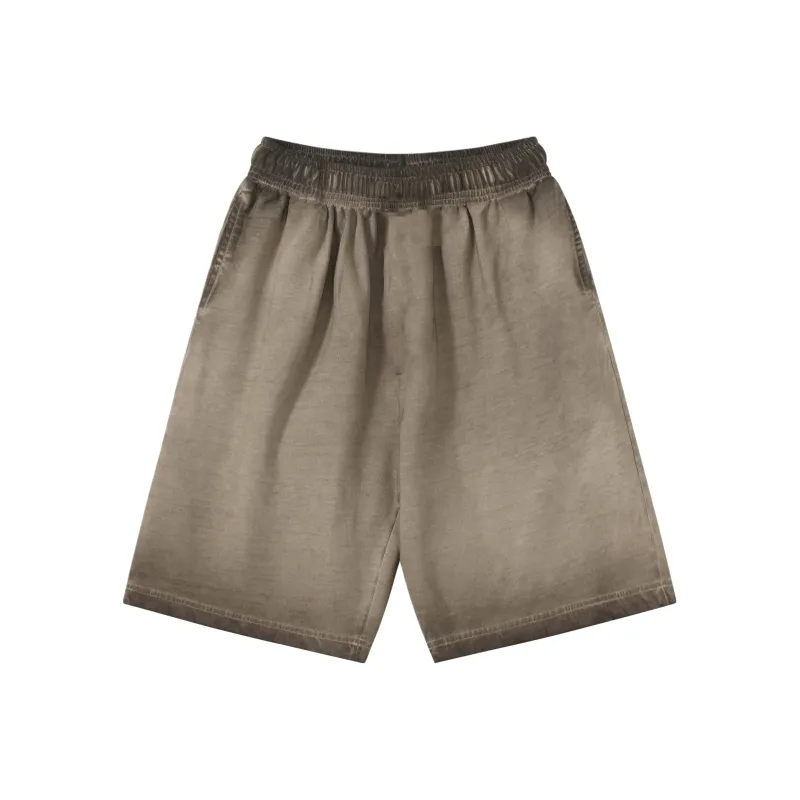 PENTAGONAL HEART Knitted Fabric Casual Shorts Unisex-9