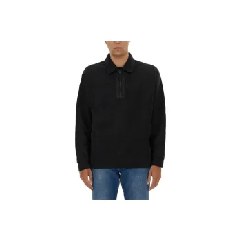 STONE ISLAND Polo Shirt Men's Black
