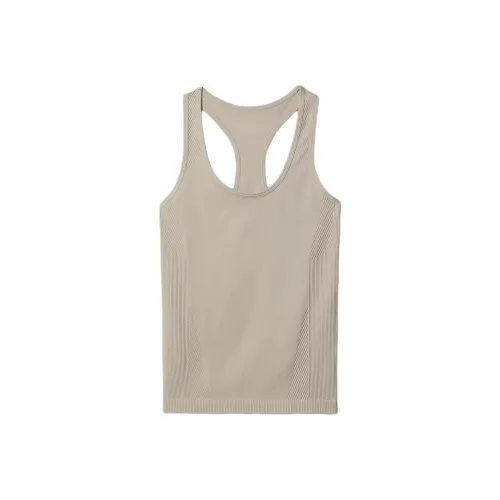 CALVIN KLEIN Tank Tops Women's Khaki