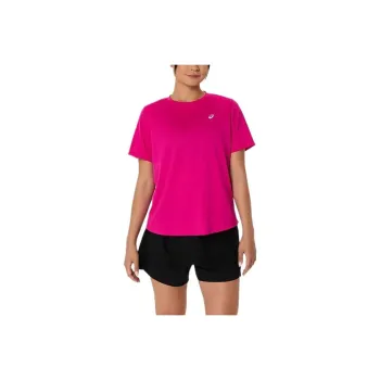 Asics SILVER Regular T Shirt Women's Pink