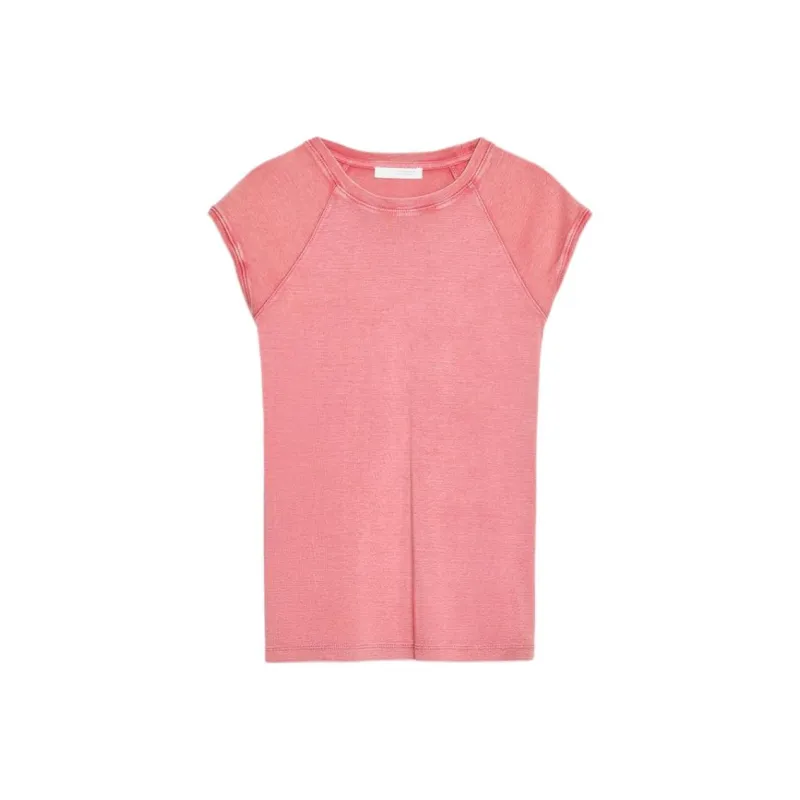 ZARA T Shirt Women's Earth Gray Pink-0