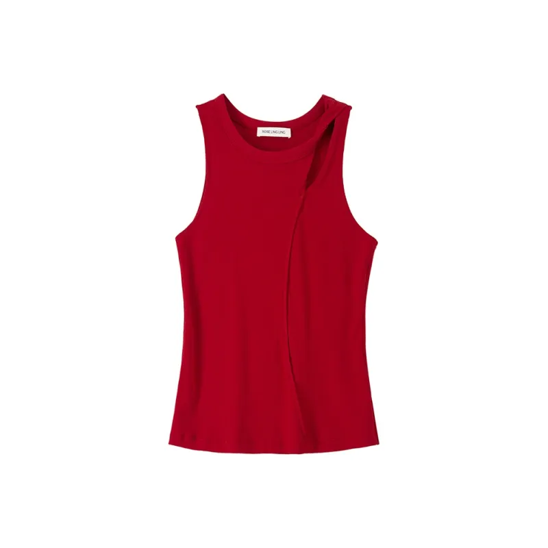 Roselingling Tank Tops Women's-1