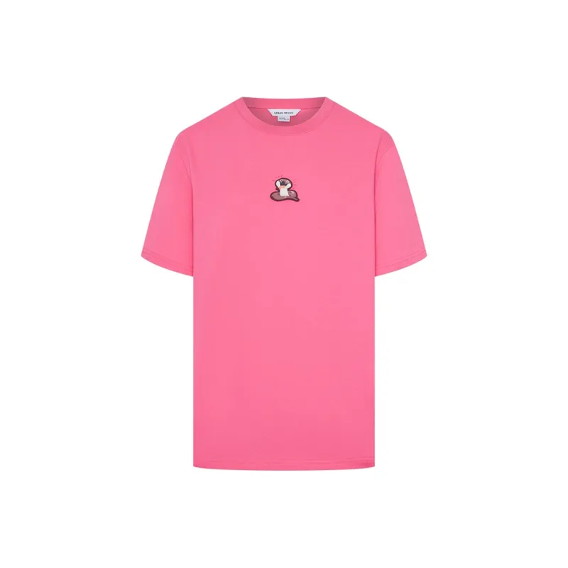 URBAN REVIVO Drop Shoulder Sleeve T Shirt Women's-0