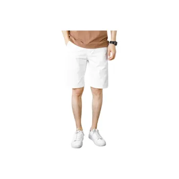 Duke Car Casual Shorts Men's White